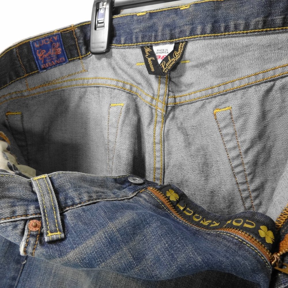LUCKY BRAND Men's Jeans Size 38W 41L - Picture 6 of 13